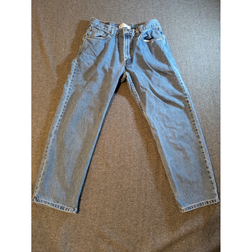 Levi's Jeans Mens 550 34x30 Relaxed Fit‎ Medium Wash 100% Cotton